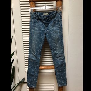 Free People Floral jeans